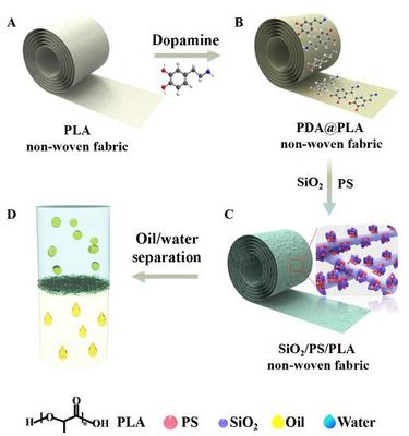 宁波材料所在生物可降解油水分离材料研究中取得新突破